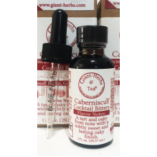 Caberniscus Cocktail Bitters (Hibiscus, Wild Cherry Bark)